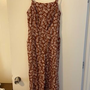 Maroon Vintage Jumpsuit